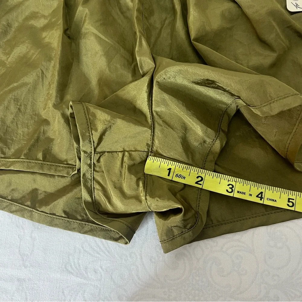 NWT Free People The Way Home Shorts In Army Green Size Large